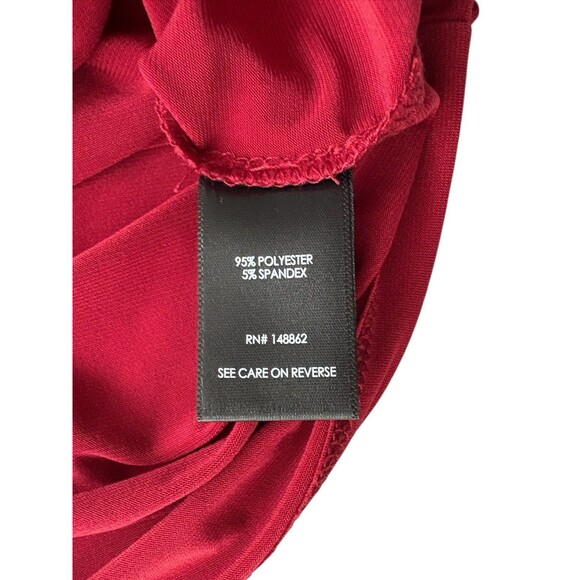 Torrid Studio Knit Off Shoulder Cowl Top Women's Size 1 Rhubarb Size 14/16 New! - Picture 11 of 13